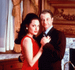 Angelina et Gary Sinise dans ''George Wallace''